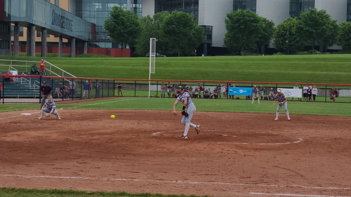 Triway Heath Softball Carter Wachtel Ryan Isley